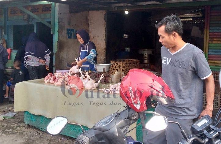 Harga Ayam Potong di Pasar Induk Kota Pemalang Alami Kenaikan