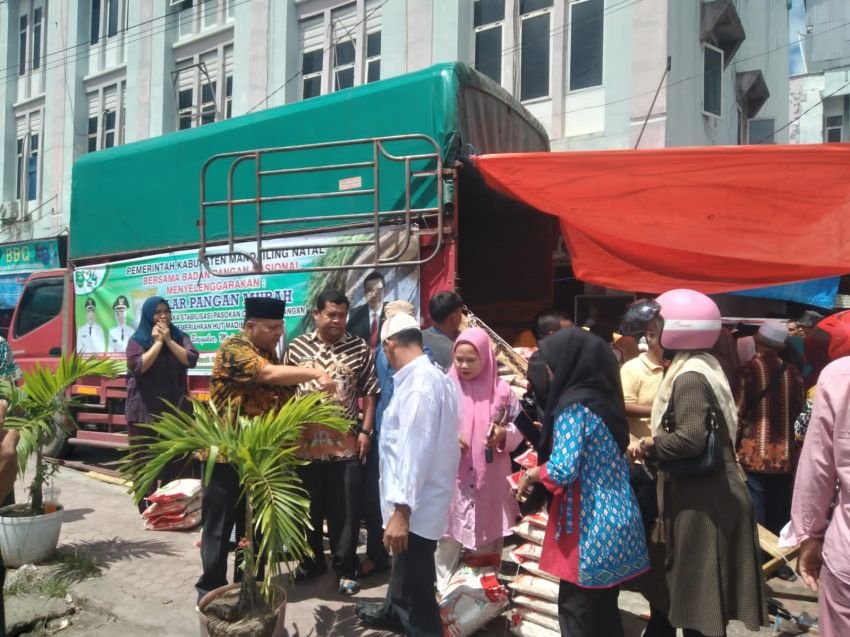 Pasar Beras Murah Digelar di Madina Selama Dua Hari
