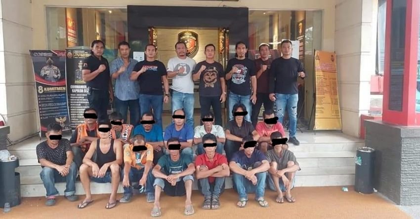 Bikin Resah Masyarakat, Polda Sumut Amankan Belasan Preman