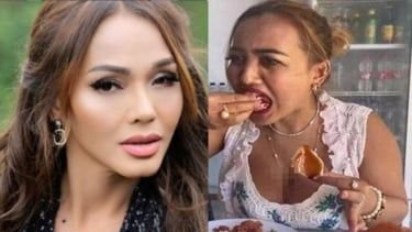 Heboh!!! Seleb Lina Mukherjee Makan Babi, Ini Kata Bunda Corla