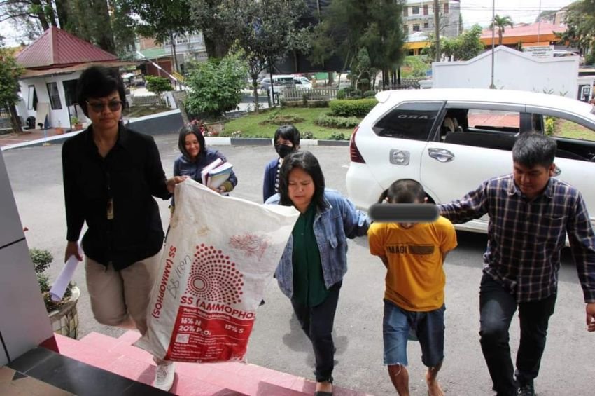 P21 Kasus Ayah Hamili Anak Kandung Masuk ke Kejaksaan Negeri Kabanjahe