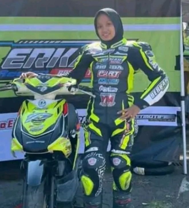 Pembalap Motor Cewek Asal Pemalang Siap Libas Sirkuit Sentul