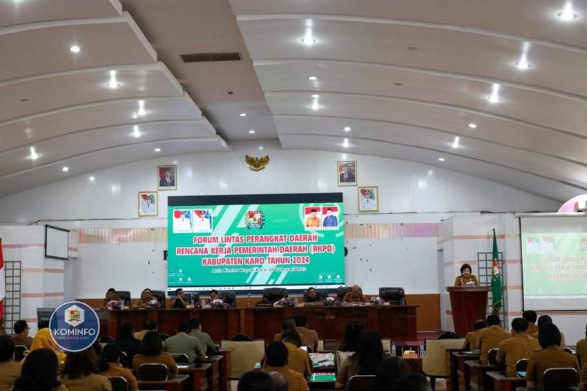 Bupati Karo Buka Forum Lintas Perangkat Daerah 2024