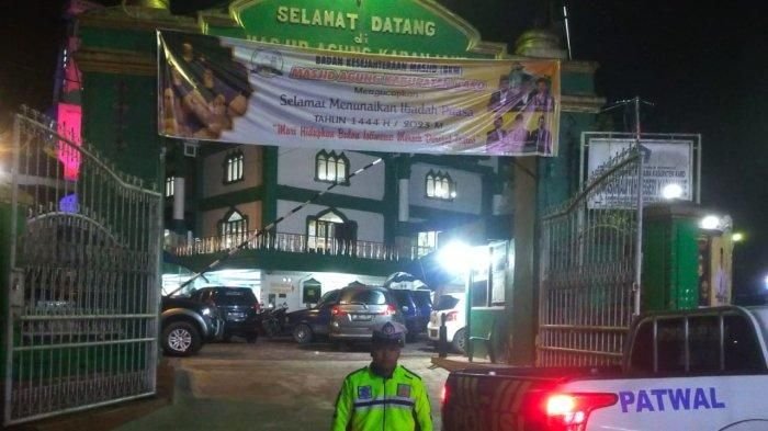 Hari Pertama Puasa Satlantas Polres Tanah Karo Lakukan Blue Light Patroli