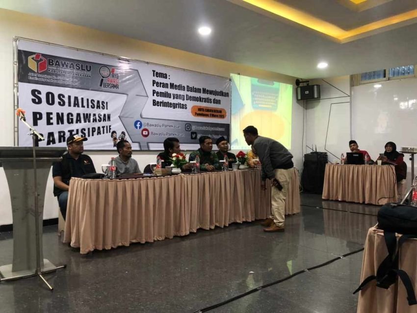 Bawaslu Pamekasan Ingin Wujudkan Pemilu Berintegritas Bersama PWI