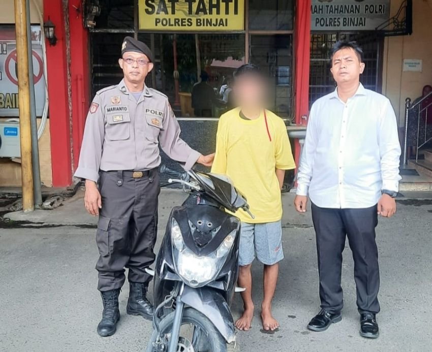Sempat Viral di Sosmed, Satu dari Puluhan Pelaku Pencurian dan Pembacokan di Binjai Ditangkap Polisi
