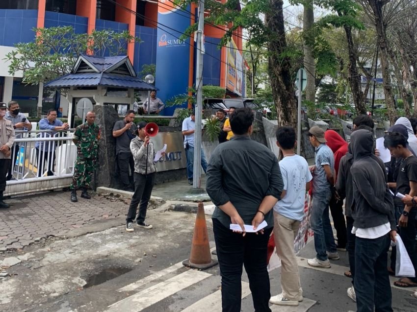 Aliansi Aktivis Kota Minta Tim Audit Bank Sumut Pecat Oknum Pejabat Nakal
