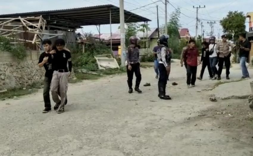 Demo UU Cipta Tenaga Kerja, Tiga Mahasiswa Makassar Ditetapkan Tersangka