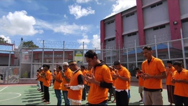 221 WBP Rutan Kabanjahe Mendapat Remisi, Tujuh Dinyatakan Bebas Di Hari Raya Idul Fitri
