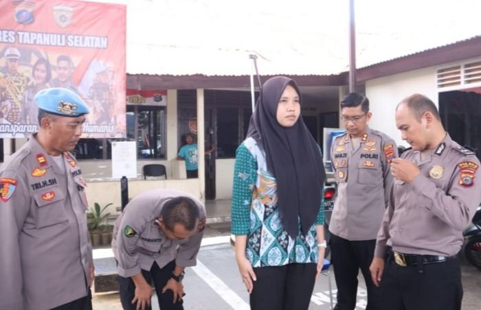 Kapolres Tapsel Cek Pendaftaran Penerimaan Terpadu Calon Anggota Polri