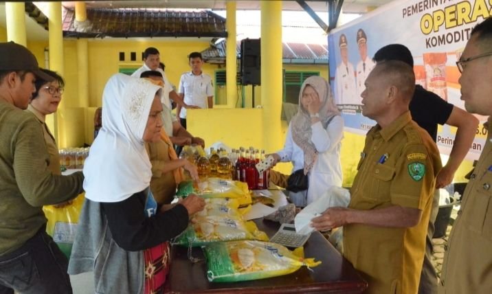 Kendalikan Inflasi Jelang Lebaran, Pemko Padang Sidempuan Gelar Pasar Murah