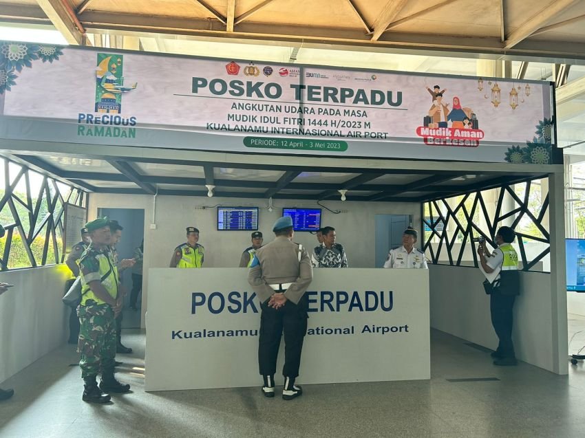 Lebaran Tahun 2023, Bandara KNIA Siagakan Posko Terpadu