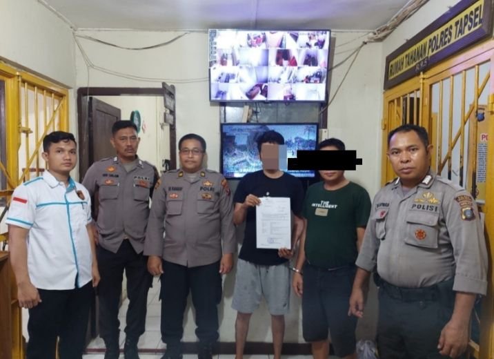 Polres Tapsel Serahkan 2 Tersangka Kasus Narkoba ke Kejari Paluta