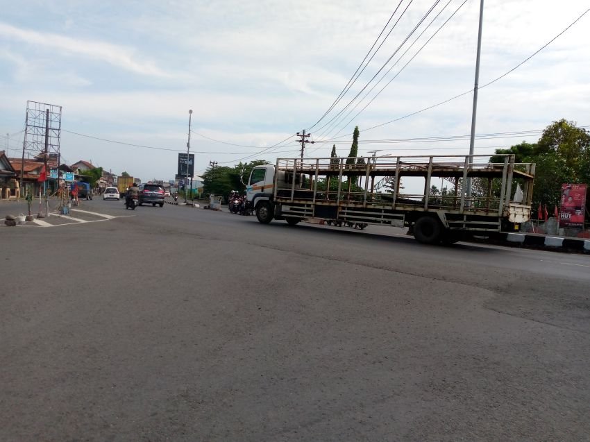 Jalur Pantura Terpantau Masih Lengang