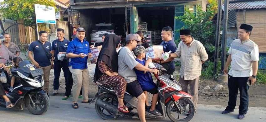 LPA Pokja Sunggal Gelar Baksos dan Bagi Takjil