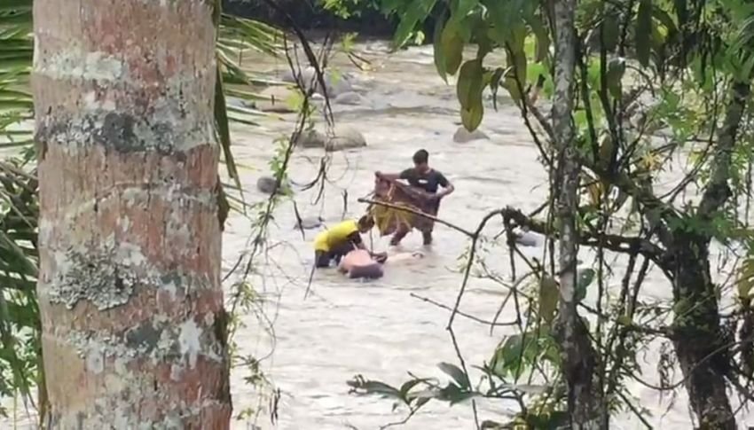 Seorang Nenek di Madina Tewas Terbawa Arus Sungai Saat Hendak Mandi