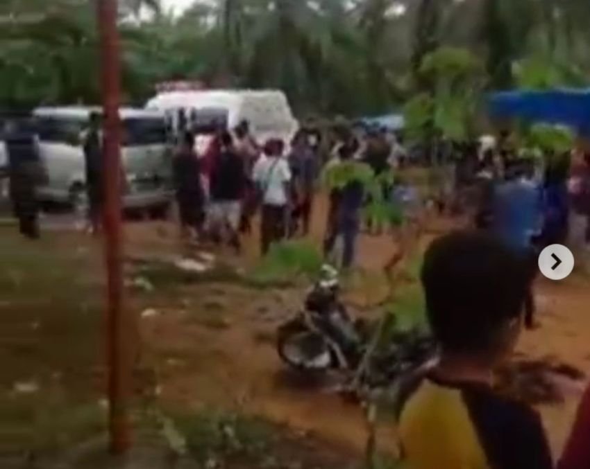 Lima Orang Tersambar Petir di Labusel, 1 Meninggal Dunia