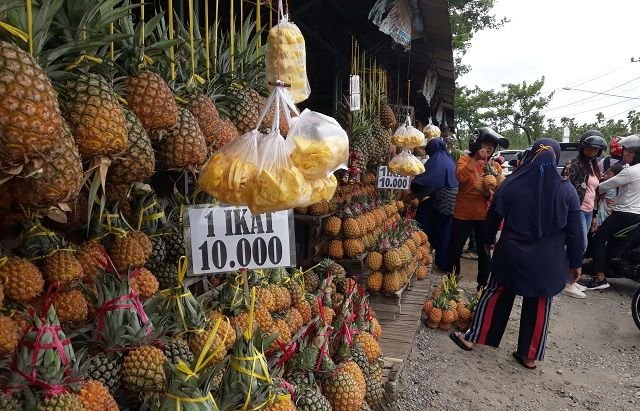 Penjualan Nanas Madu Meningkat