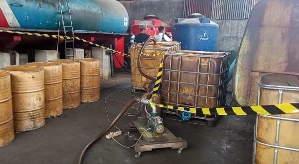 Polda Sumut Geledah Gudang Solar Milik AKBP Achiruddin