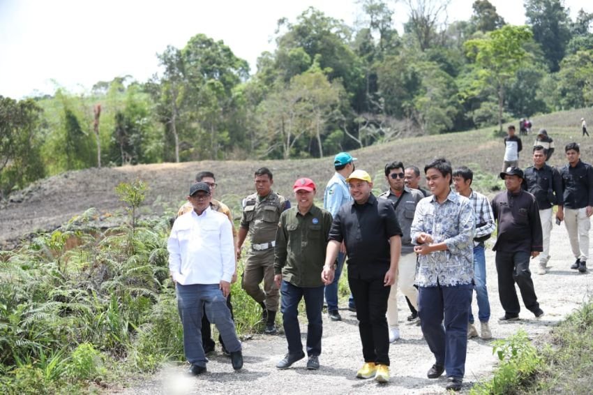 Bupati Pakpak Bharat Ajak Tim Lintas Kementerian dan Lembaga Tinjau Food Estate