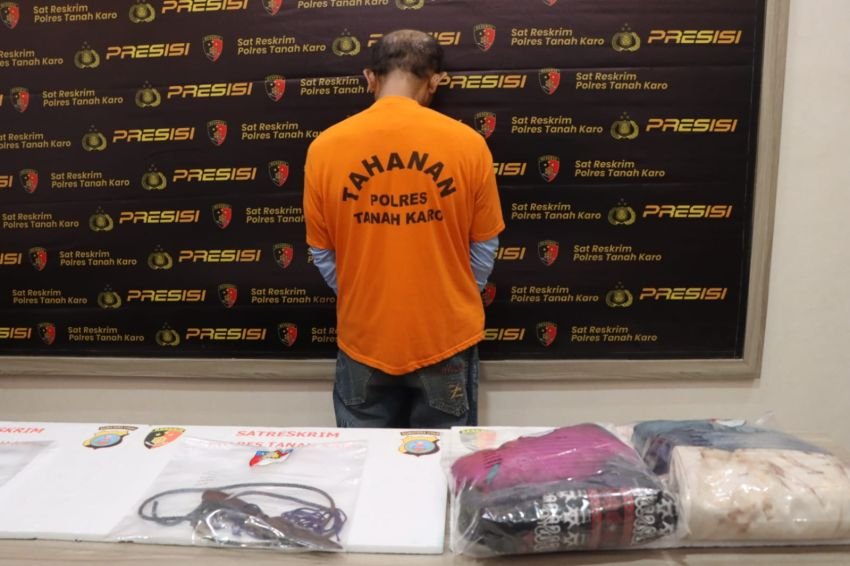 Perampok Bidan di Berastagi Tetangganya Sendiri