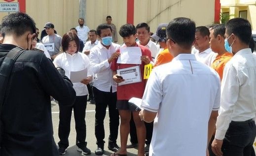 Rekonstruksi, Anak AKBP Achiruddin Hasibuan Lakukan Adegan Demi Adegan
