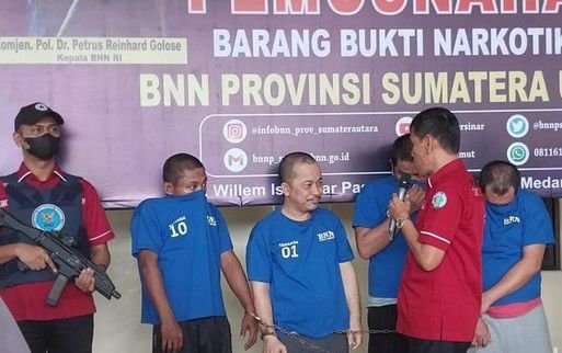 Napi Lapas Binjai Kendalikan 4 Kilogram Sabu, BNN Sumut Begerak Cepat Tangkap Pelaku