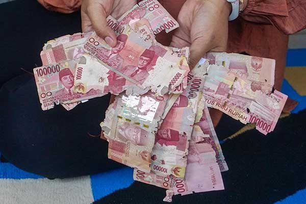 Geger, Uang 40 Juta Milik Seorang Warga Dimakan Rayap, BI Tegal Lakukan Pengecekan