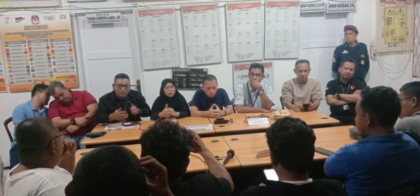 KPU Kota Psp Gelar Konferensi Pers Terkait Bacaleg, Ini Hasilnya