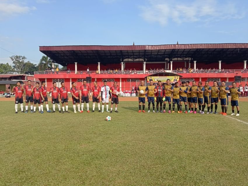 Polres Asahan Menangkan Pertandingan Persahabatan Lawan Polres Batu Bara