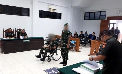 Dua Oknum TNI Dituntut Hukuman Mati Gegara Kedapatan Membawa 75 Kg Sabu