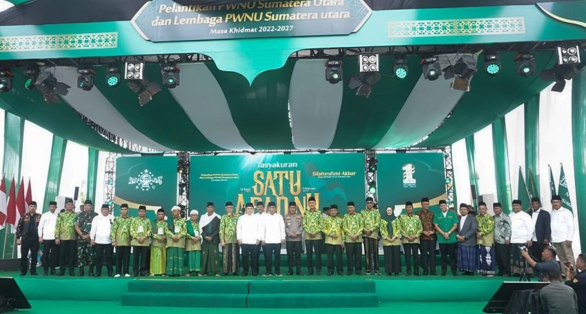 Pengurus PWNU Sumut Dilantik, Gus Yahya Ajak Nahdilyin untuk Berkhidmat