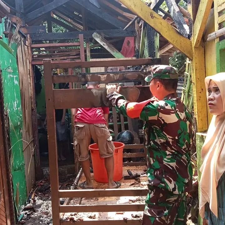 Akibat Anak Kecil Main Korek Api Rumah di Pekalongan Ludes Terbakar