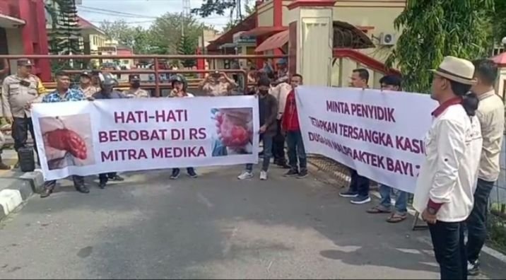 Margasu Minta Polda Sumut Tetapkan Tersangka Kasus Dugaan Malpraktek Bayi 2 Hari