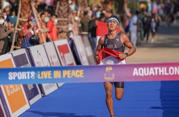 Emas Pertama Indonesia di SEA Games Diberikan Oleh Rashif Amila Yaqin