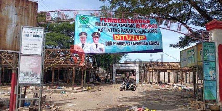 Pasar Tradisional Kolpajung Pamekasan Resmi Ditutup