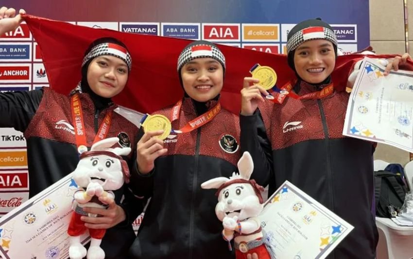 Pencak Silat Tambah 3 Emas di SEA Games 2023