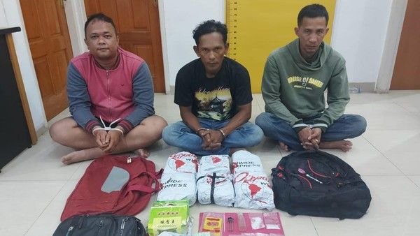 Edan, Seorang Sipir di Riau Nekat Jadi Kurir 7 Kg Sabu Milik Narapidana