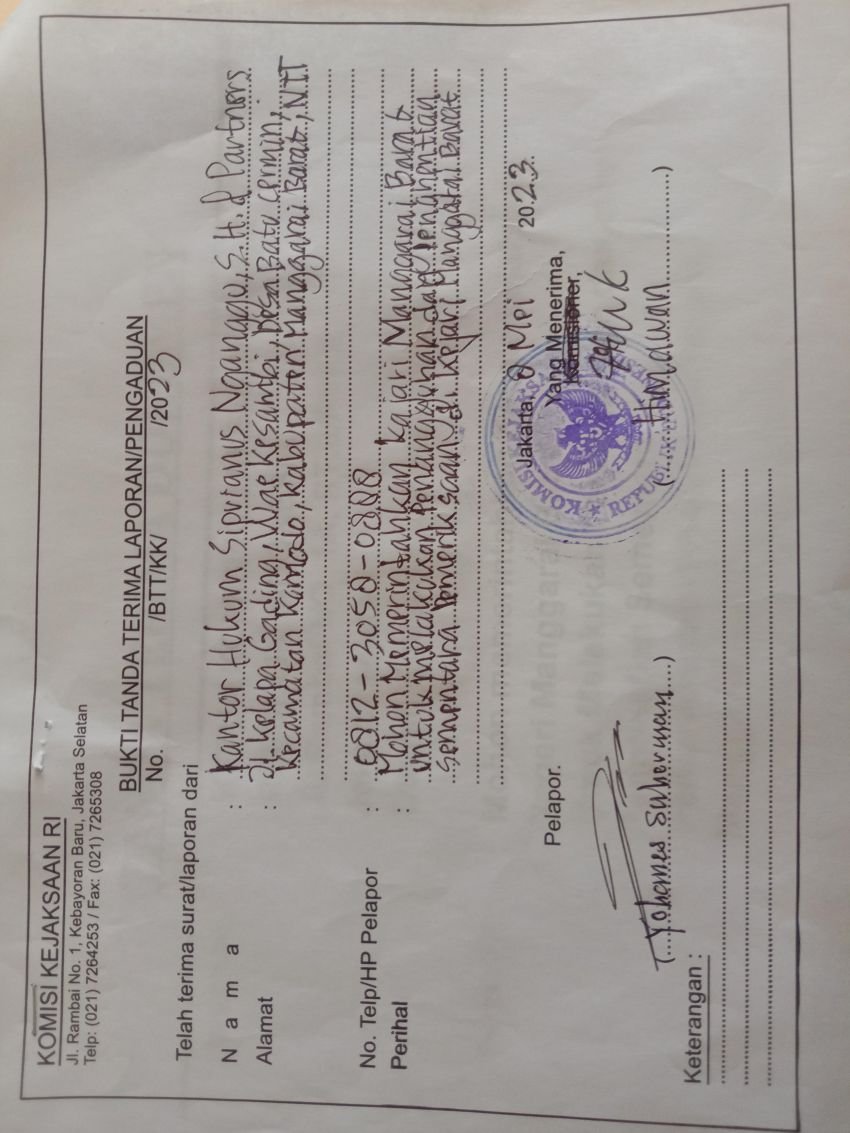 Tanahnya Diduga Dirampas Pemerintah, Warga Manggarai Barat Mengadu ke Kejaksaan Agung dan Komnas HAM