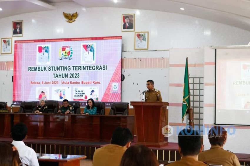 Pemkab Karo Gelar Rembuk Stunting Tahun 2023