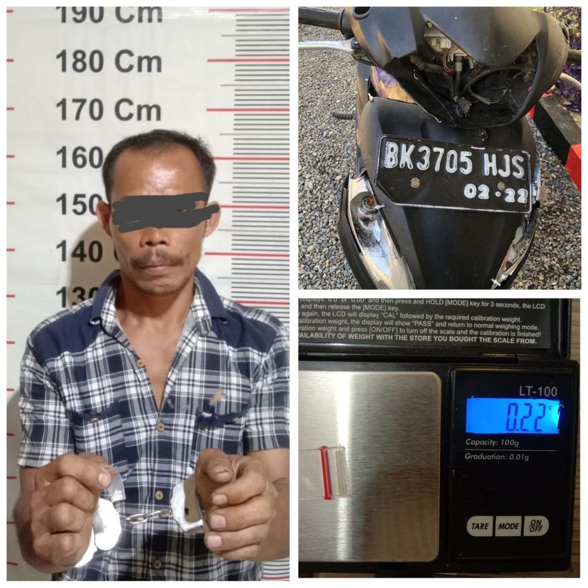 Dikibusi Warga, Bandar Narkoba Asal Gebang Tak Berkutik Diringkus Polisi