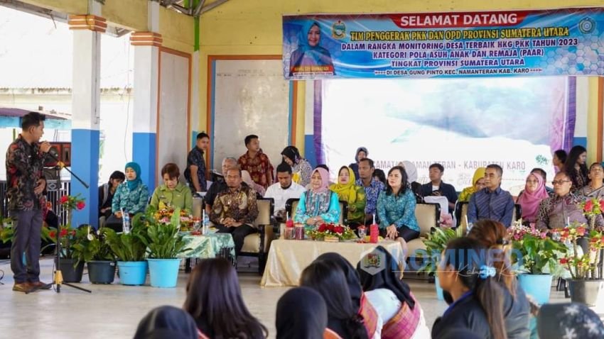 Tim Monitoring TP-PKK Provsu Lakukan Monitoring