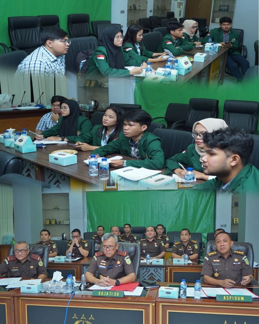 Mahasiswa USU Saksikan Ekspos Perkara di Kejati Sumut