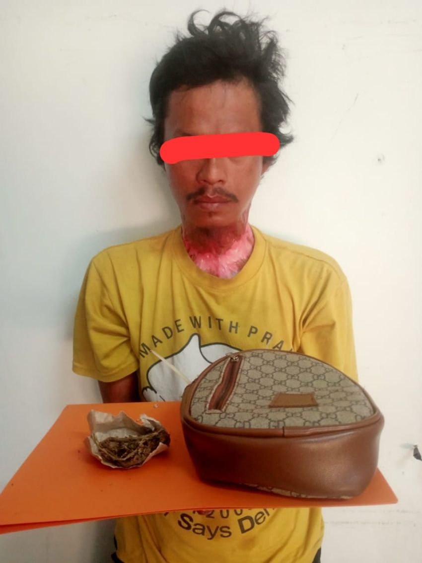 Simpan Ganja Dalam Tas, Buruh di Sibolga Diamankan Polisi
