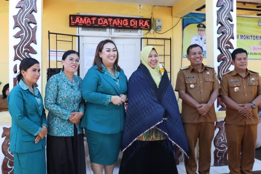 Kunjungi Pakpak Bharat,Tim Supervisi Desa Binaan PKK Provsu Monitoring Beberapa Kegiatan