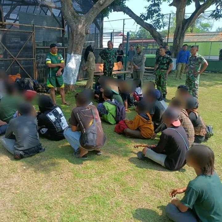 Kerap Resahkan Warga, Puluhan Anak Punk Diamankan Personil Gabungan