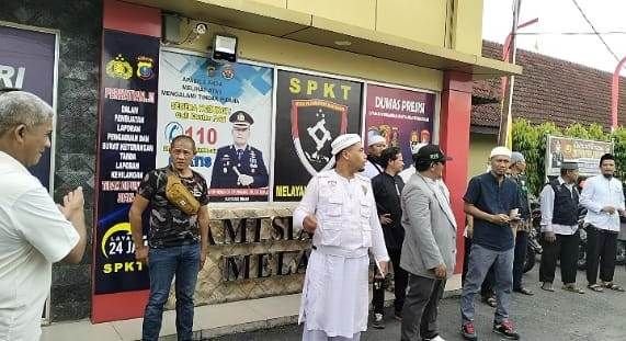 Minta Berantas Begal, Ormas Islam Datangi Polres Binjai
