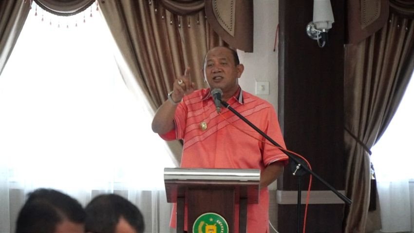 Bahas Angka Stunting, Bupati Langkat "Semprot" Jajarannya