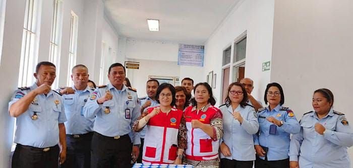 Rutan Kabanjahe Kedatangan Tamu Tak Diundang, BNNK Karo Test Urine Pegawai
