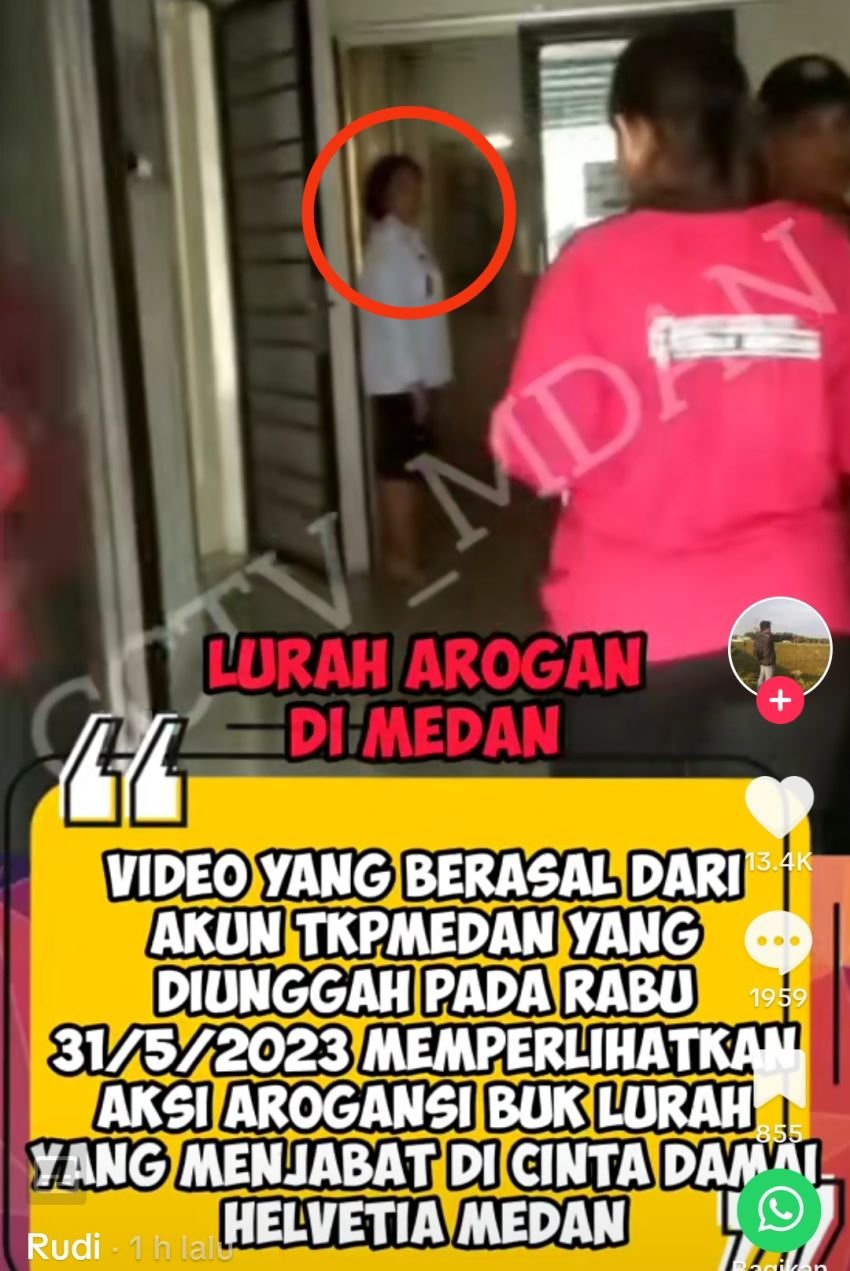Video Oknum Lurah Diduga Tidak Layani Masyarakat Viral di Media Sosial